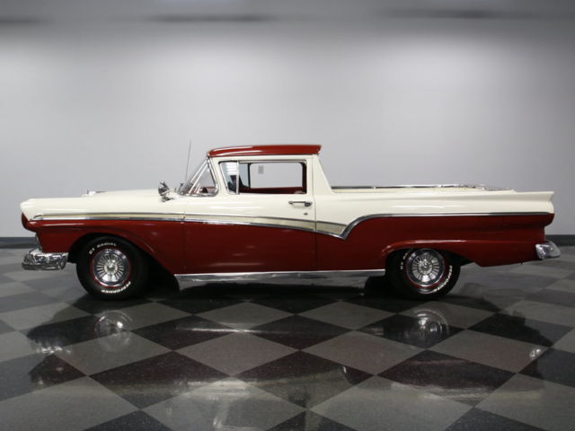 1957 White Ford Ranchero Pickup (Truck)