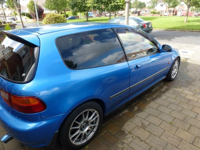 1991 Blue Honda Civic