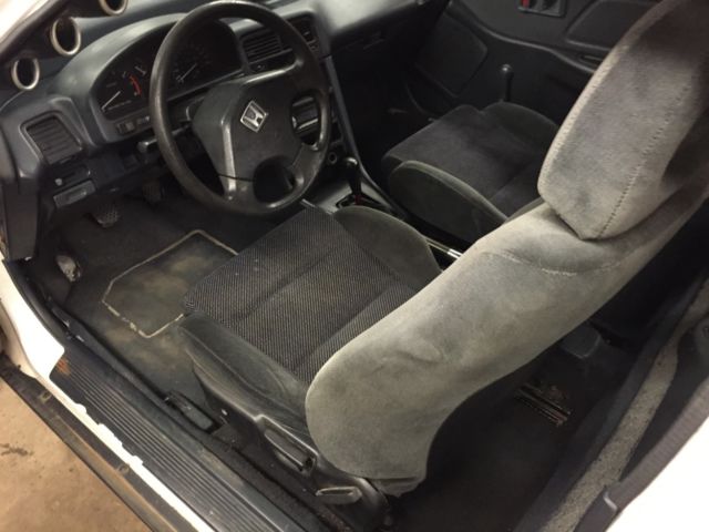 1991 White Honda CRX