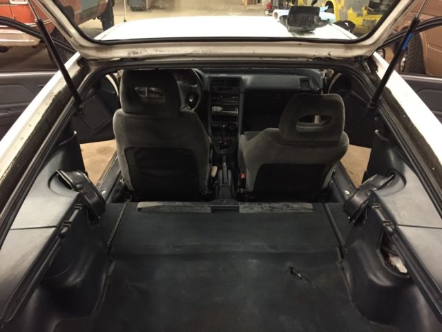 1991 White Honda CRX