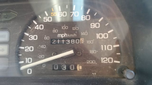 1989 White Honda Civic Sedan