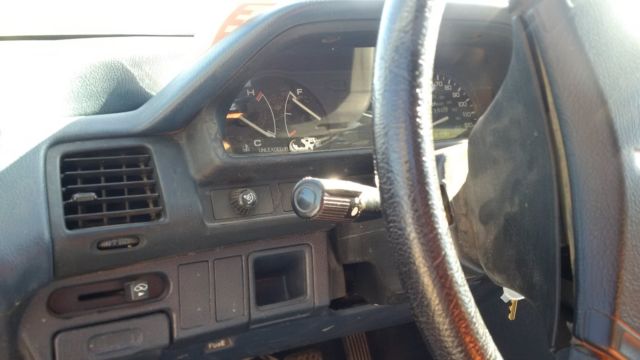 1989 White Honda Civic Sedan