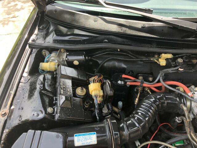 1991 Black Honda CRX Hatchback