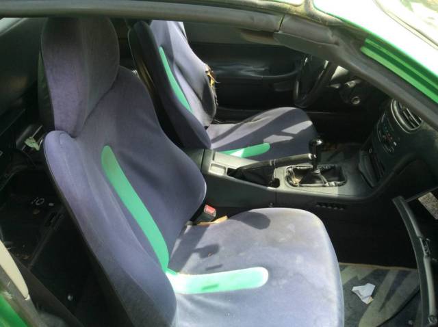 1993 Green Honda Del Sol Coupe