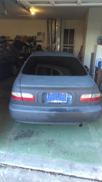 1993 Black Honda Civic Coupe