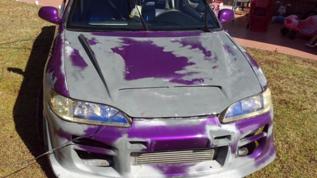 1994 Blue Honda Civic Hatchback