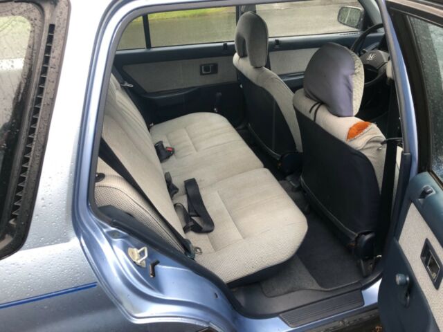 1989 Blue Honda Civic Wagon