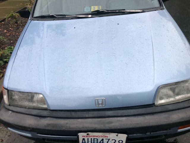 1989 Blue Honda Civic Wagon
