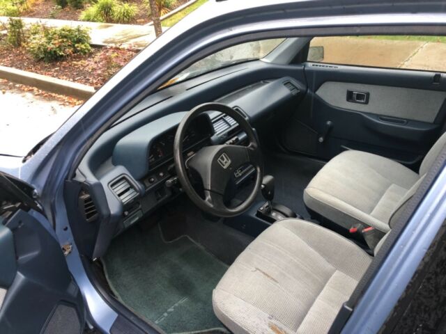 1989 Blue Honda Civic Wagon