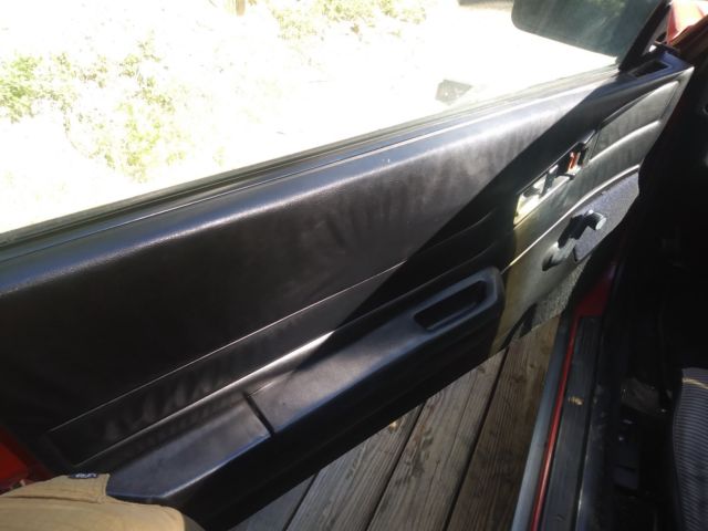 1985 red Honda CRX Coupe