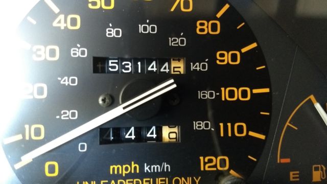 1987 Silver Honda CRX Coupe