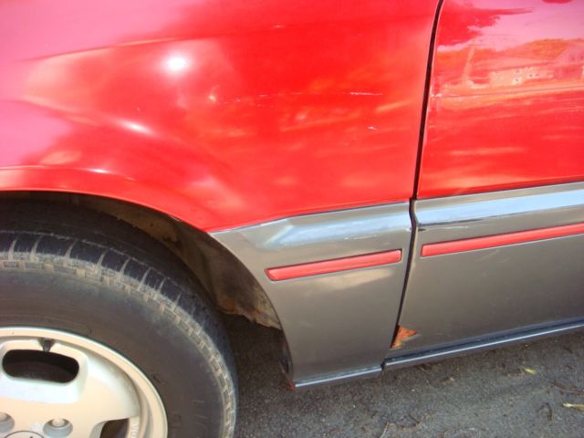 1985 red Honda CRX Coupe