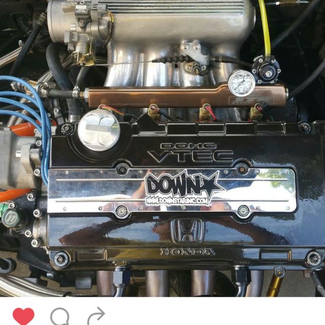 1989 Black Honda CRX Hatchback