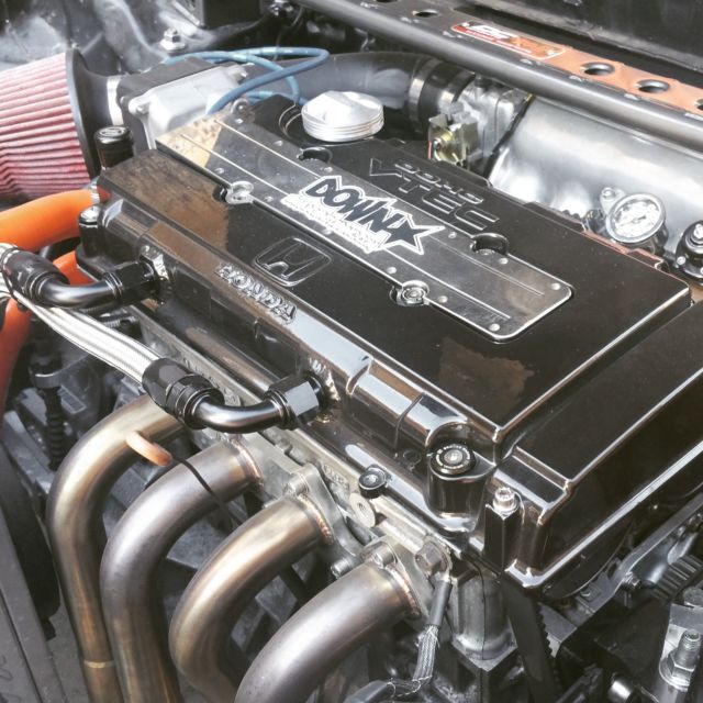 1989 Black Honda CRX Hatchback