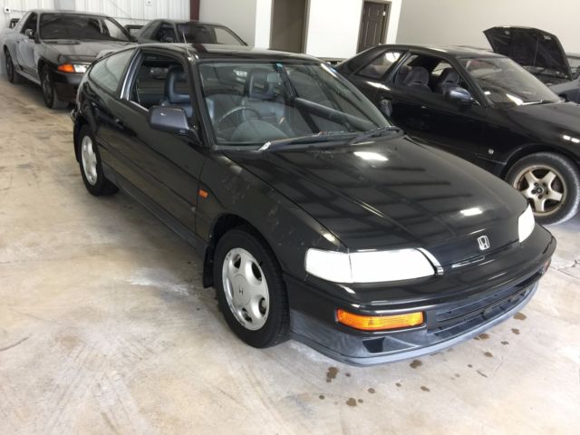 1980 Black Honda CRX Hatchback