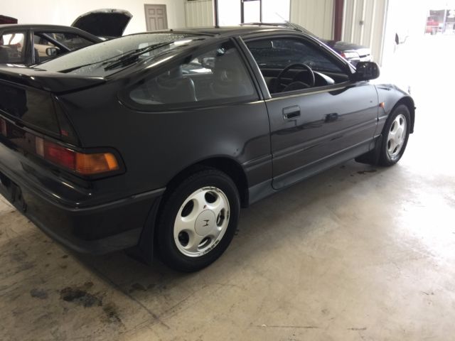 1980 Black Honda CRX Hatchback