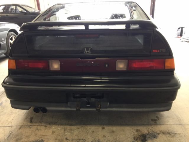 1980 Black Honda CRX Hatchback