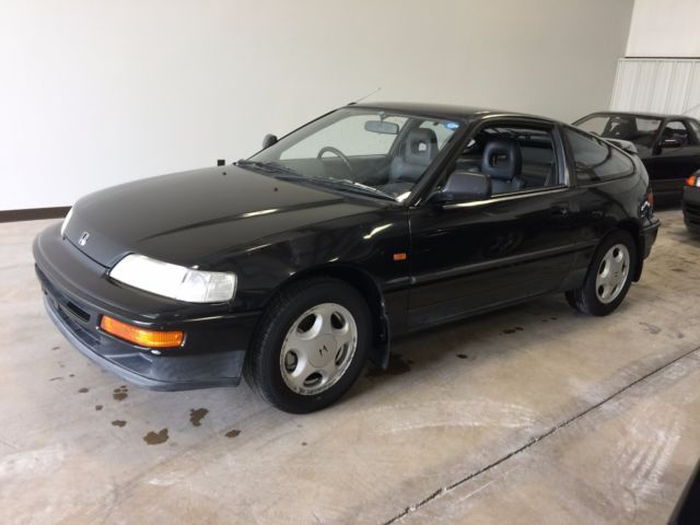 1980 Black Honda CRX Hatchback