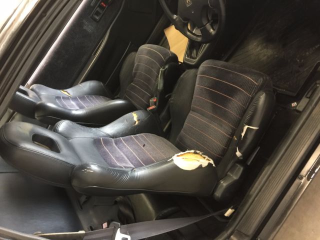 1980 Black Honda CRX Hatchback