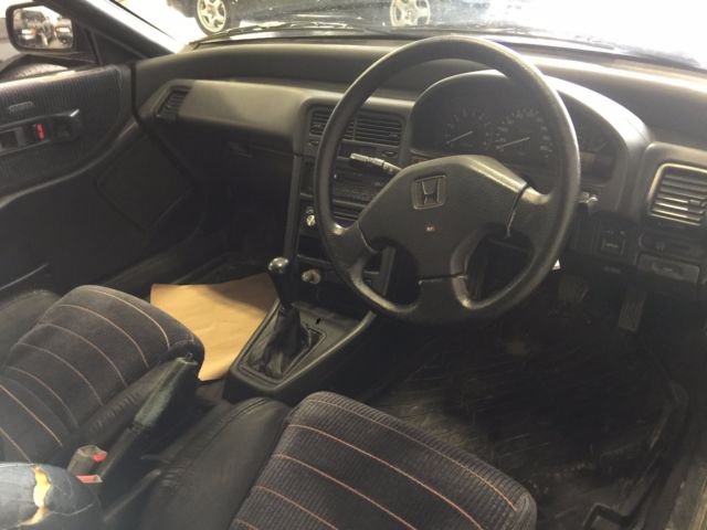 1980 Black Honda CRX Hatchback