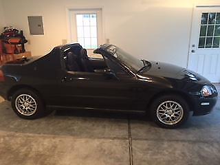 1993 Brown Honda Del Sol Convertible / Hard Top