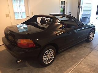 1993 Brown Honda Del Sol Convertible / Hard Top