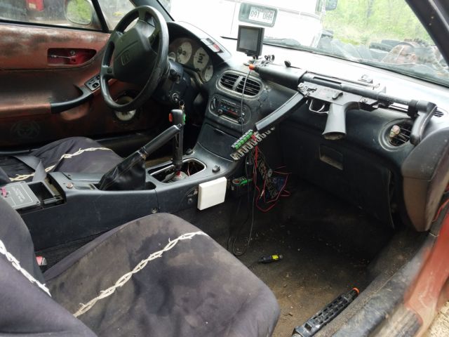 1993 Green Honda Del Sol Coupe