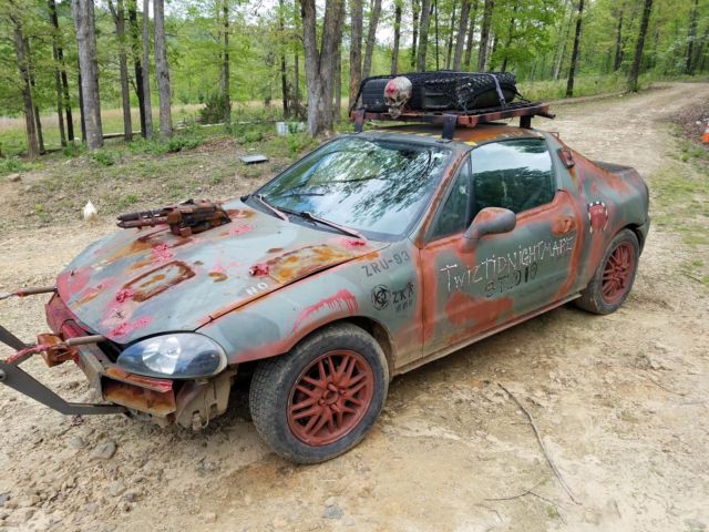 1993 Green Honda Del Sol Coupe