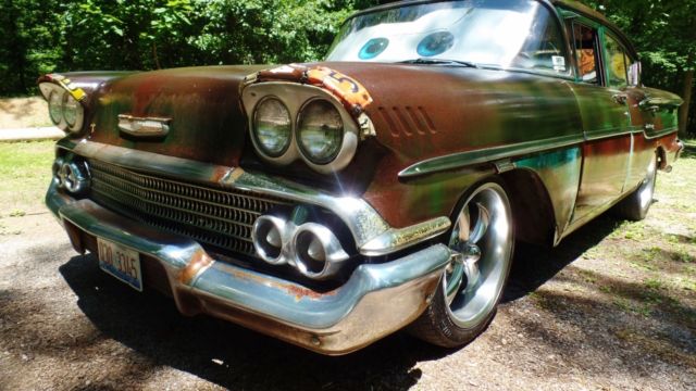 1958 Paint/Rust Combo w/ Clear Coat Chevrolet Impala Sedan