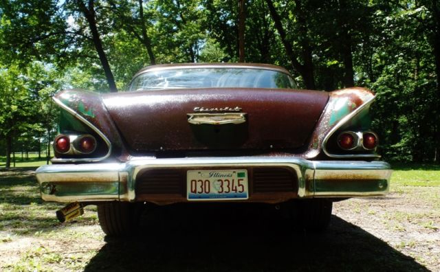 1958 Paint/Rust Combo w/ Clear Coat Chevrolet Impala Sedan