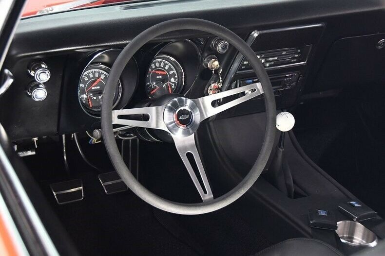 1967 Orange Chevrolet Camaro Hardtop