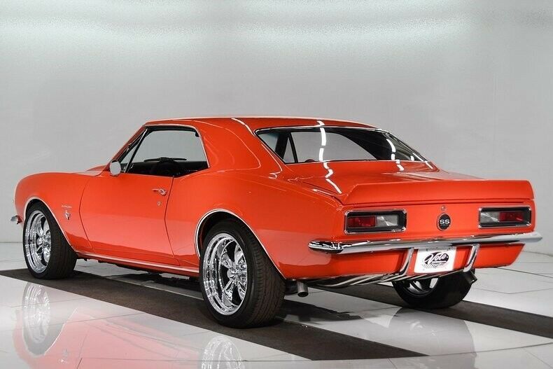 1967 Orange Chevrolet Camaro Hardtop
