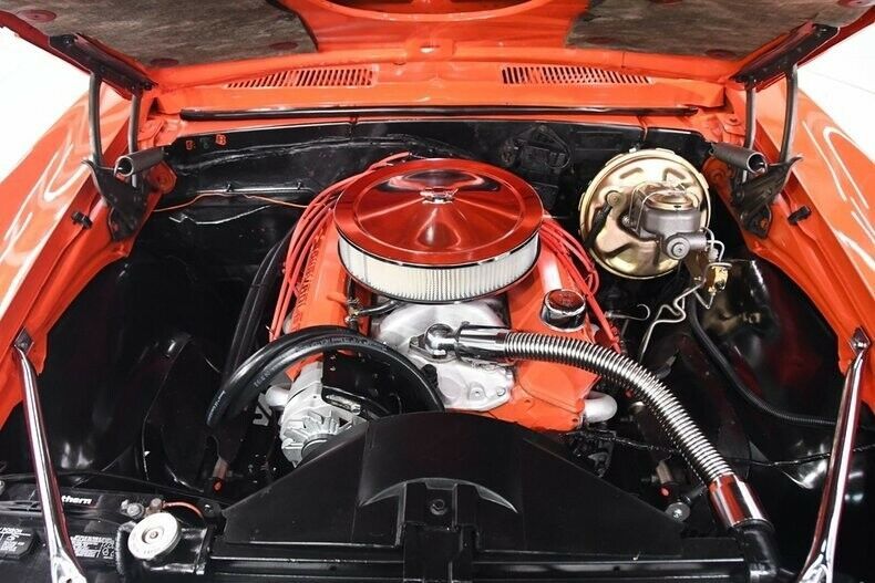 1967 Orange Chevrolet Camaro Hardtop