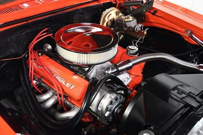 1967 Orange Chevrolet Camaro Hardtop