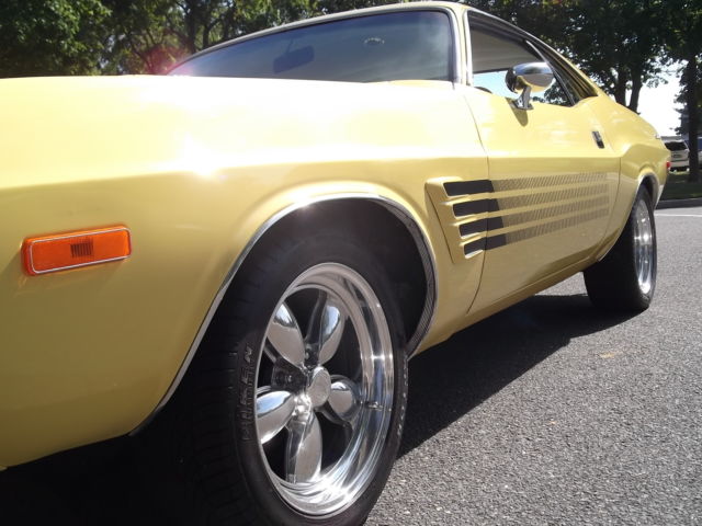1974 Yellow Dodge Challenger Coupe