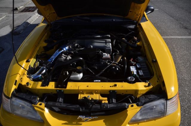 1994 YELLOW Ford Mustang Convertible