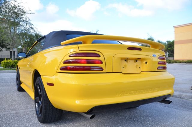1994 YELLOW Ford Mustang Convertible