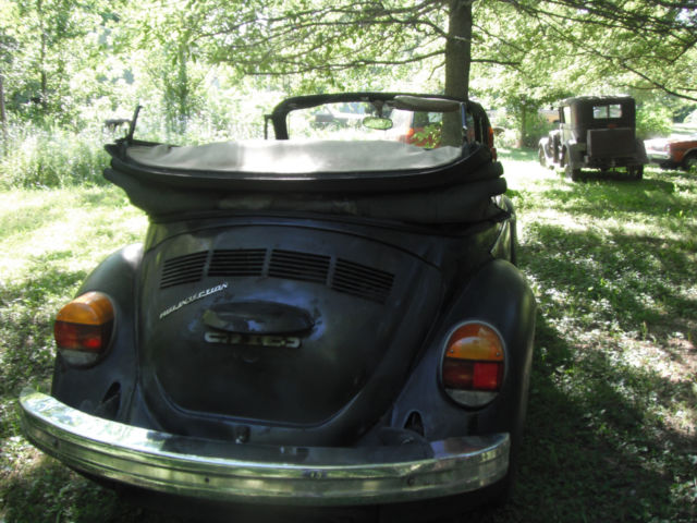 1979 Black Volkswagen Beetle - Classic Convertible
