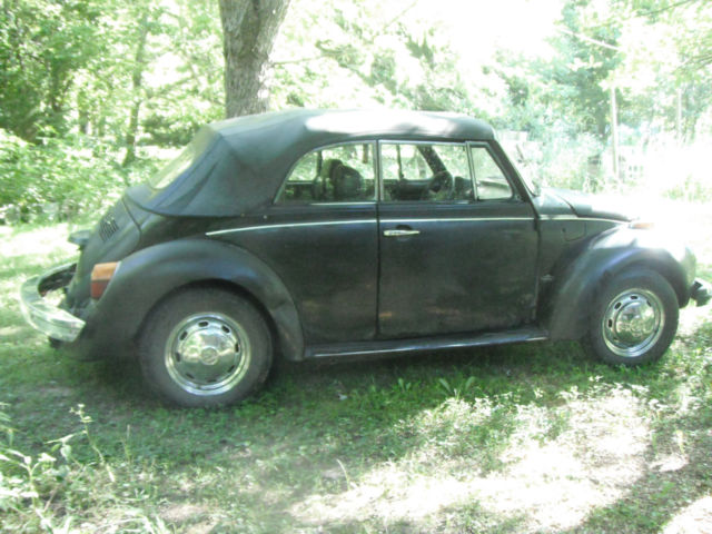 1979 Black Volkswagen Beetle - Classic Convertible