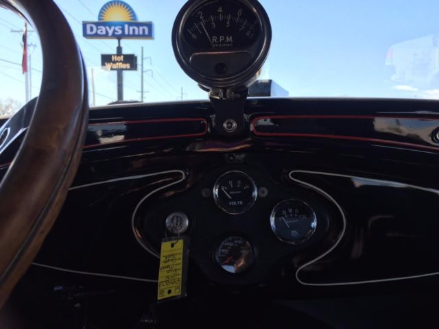 1931 Black Ford Model A Coupe