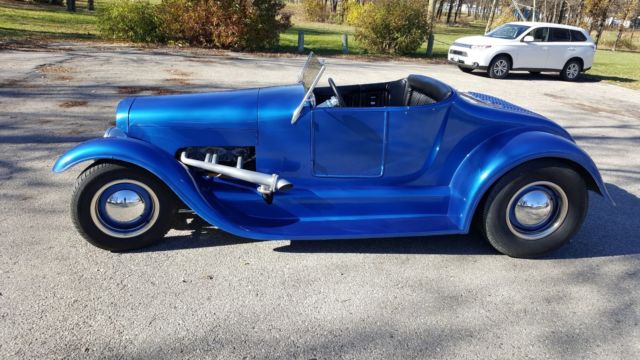 1927 Blue Ford Roadster Roadster