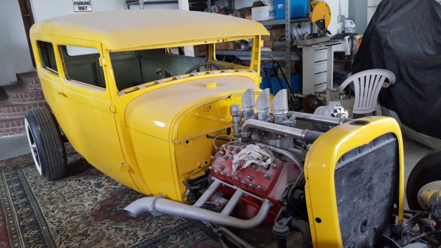  Yellow Ford Model A Sedan