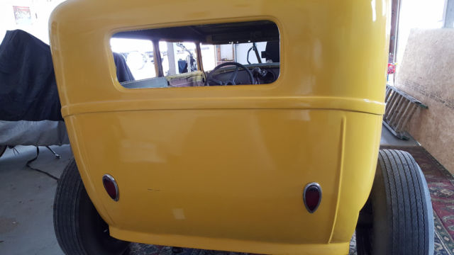  Yellow Ford Model A Sedan