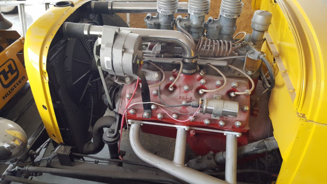  Yellow Ford Model A Sedan