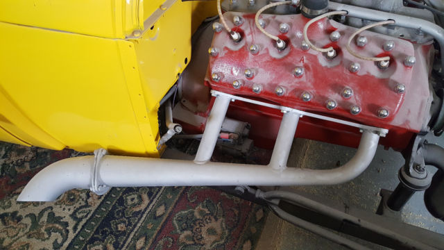  Yellow Ford Model A Sedan