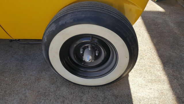  Yellow Ford Model A Sedan