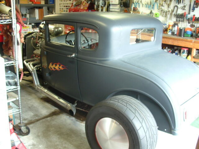 1930 Black Ford Model A Coupe