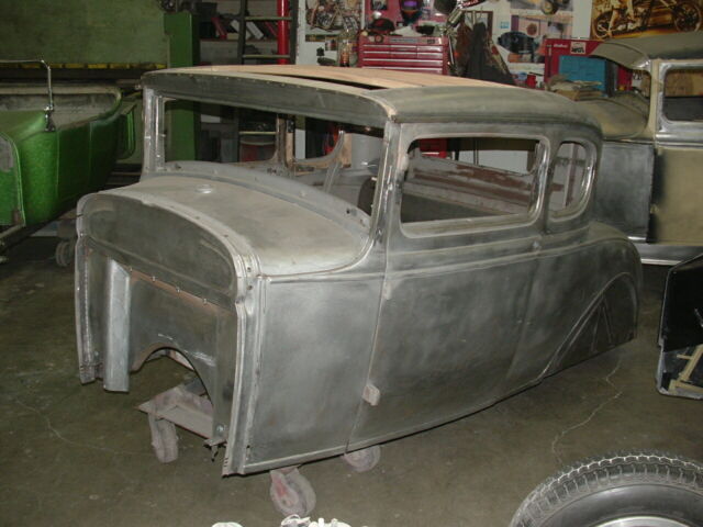 1930 Black Ford Model A Coupe