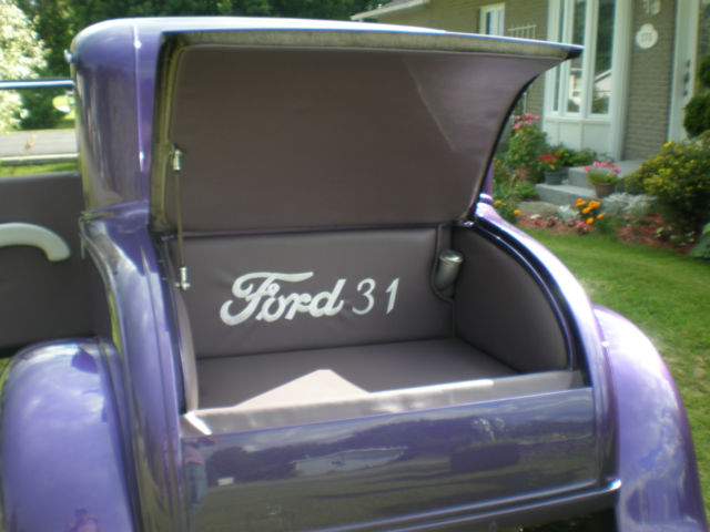 1931 Purple Ford Model A Coupe