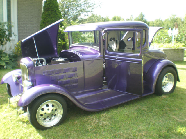 1931 Purple Ford Model A Coupe